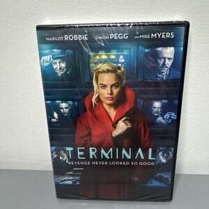 Terminal 2018 DVD NEW SEALED Margot Robbie Simon Pegg Mike Myers